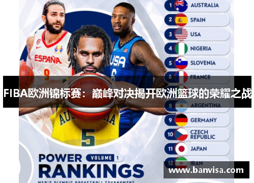FIBA欧洲锦标赛：巅峰对决揭开欧洲篮球的荣耀之战